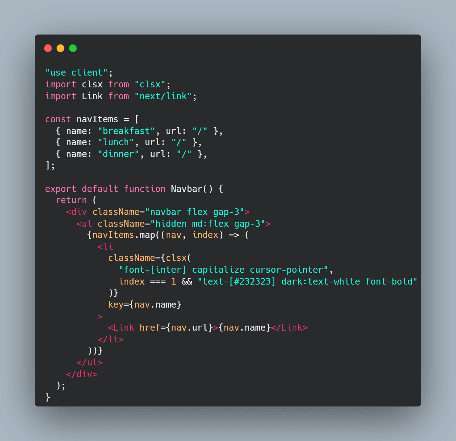 code preview